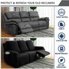Lazy Boy Relax Recling Sofa Covers Grid Stretch Jacquard Recliner Chair Cover Single Armchair Slipcovers Furniture Protector