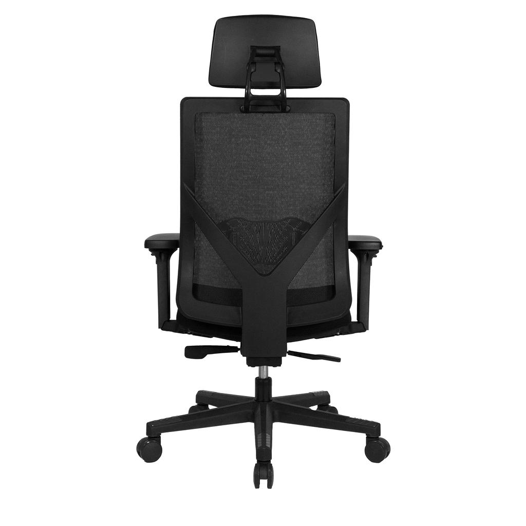 Itoki Endust Black Armrest 3D Headrest Comfortable Sitting Soft Seat Breathable Mesh Backrest Lumbar Support Weight Sensitive Synchronized Locking