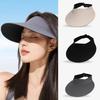 Foldable Traceless Sun Hat Breathable Beach Cap Fashion Seamless Visor Cap Travel