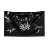 Флаг 3x5 футов L-Lamb Of Gods Хэви-рок-группа Баннер из полиэстера с цифровой печатью для декора стены спальни Наружное настенное панно