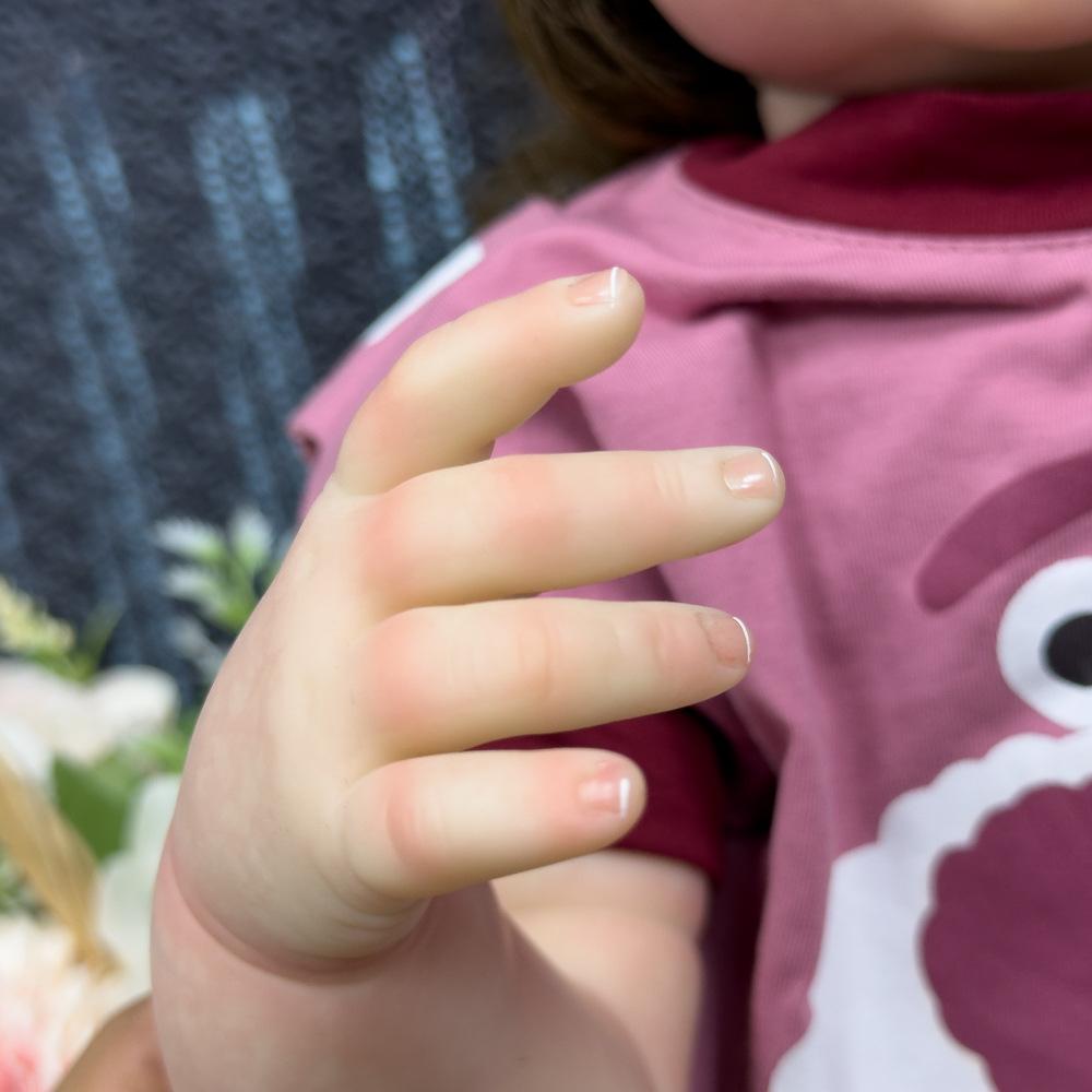 55 см моющаяся реалистичная мягкая ручная роспись имитация куклы реборн дети сопровождают игровую куклу