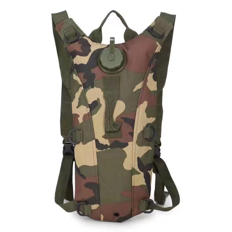 3L Hydration Bladder Backpack Hiking Cycling Travel Outdoor Tactical Use Lightweight Expandable Nylon Daypack