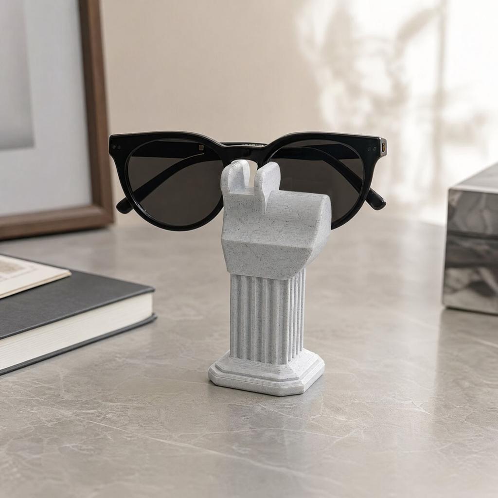 3D-печатная стойка для очков, колонна, статуя, настольное декоративное украшение