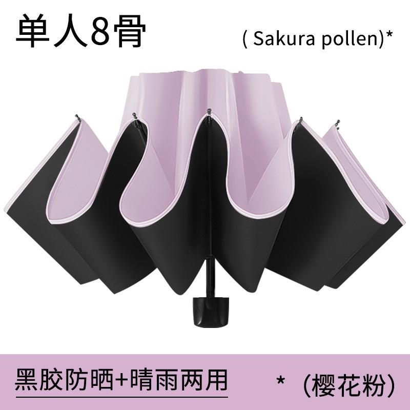 Автоматический зонт Мужской складной зонт Улучшенный усиленный солнцезащитный зонт Большого размера зонт-переросток