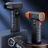 Mini Turbo Jet Fan 160000 RPM Digital Display Turbo Fan USB Rechargeable Brushless Motor Hair Dryer Powerful Blower With High Speed Duct Fan