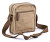 [GOOTIUM] Canvas Shoulder Mini Bag, Crossbody, Khaki