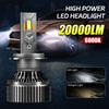20000LM Car LED Headlight Canbus H1 H8 H11 HB3 HB4 9005 9006 H4 H7 LED Lights 6000K Auto LED Lamp Running Light Bulbs DC 12V 35W