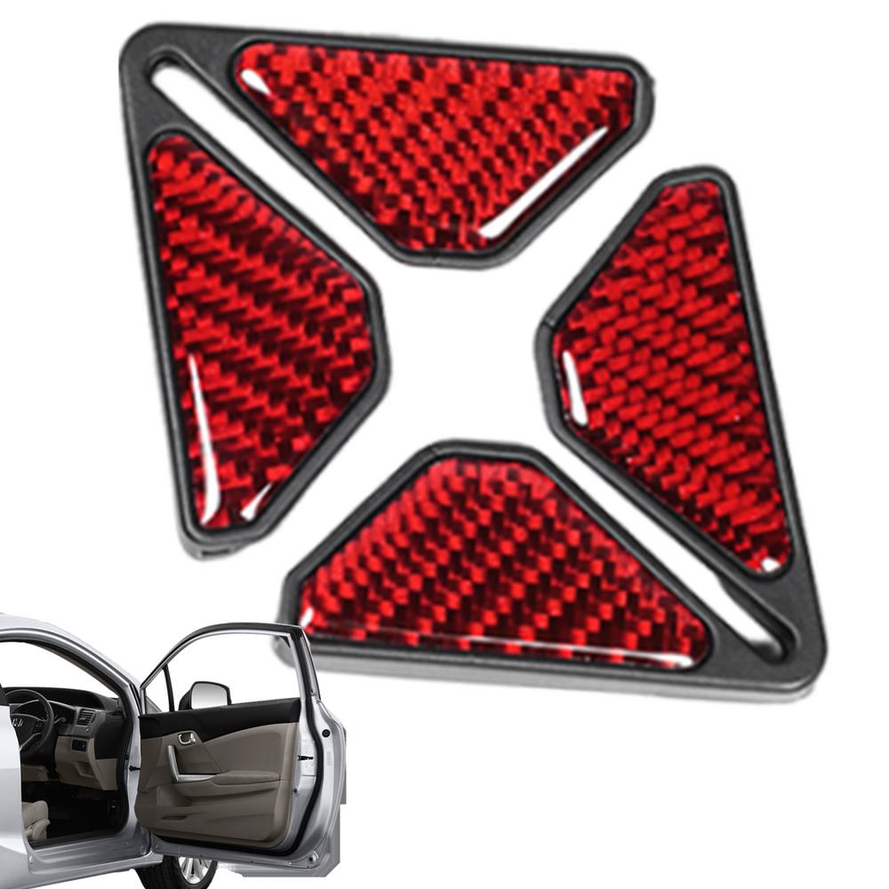 Защитная накладка на уголок двери автомобиля, 1 пара, защита от столкновений, прочная клейкая отделка края двери автомобиля, стильный автомобиль