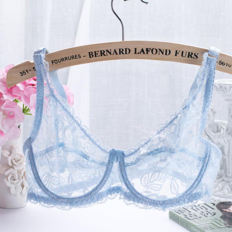 Women Sexy Lace Bras Push Up Bralette Embroidery Bra  Hollow Out Brassiere Female Underwire Underwear