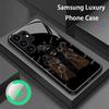 Популярный чехол для телефона Star N-F Rapper для Samsung S25 S24 S23 S22 S21 S20 Plus Ultra Note20 Стеклянный Магнитный Чехол
