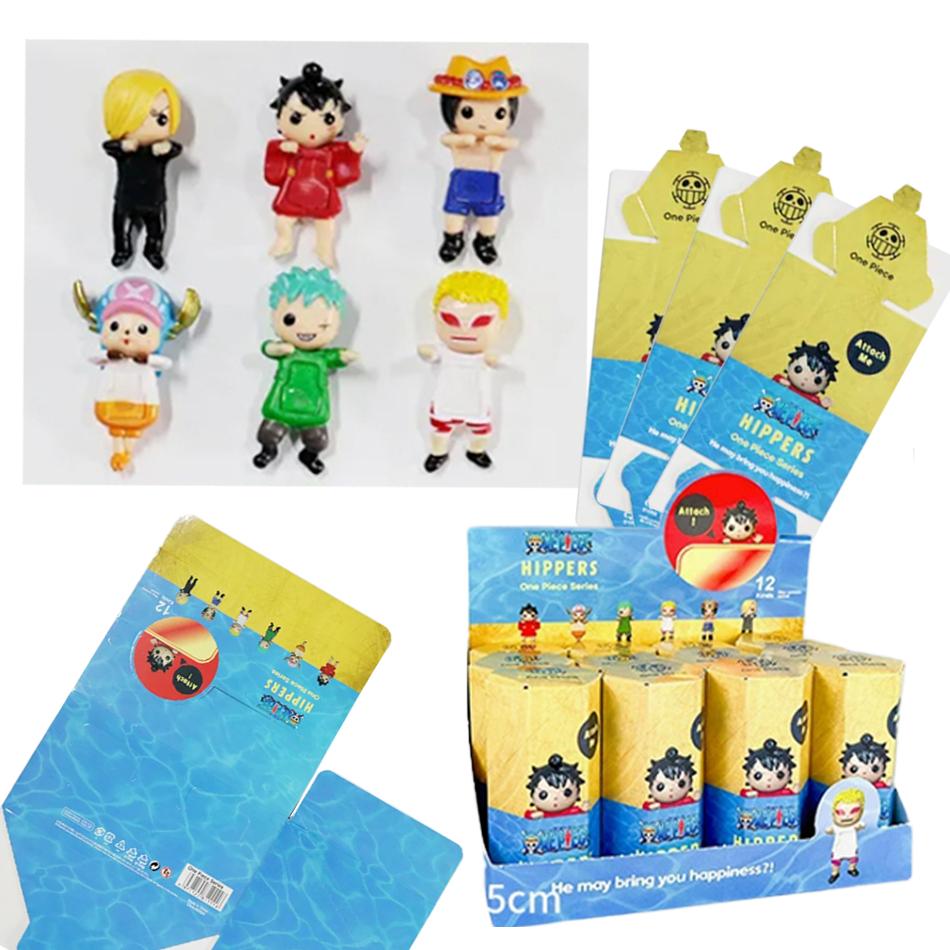 12 шт. Новая Коллекция One Piece Ангелы Хипперы Сюрприз-Бокс Вечеринка Милые Куклы Mystery Box Счастливый Бокс Игрушки Аксессуары для Распаковки Детские Подарки