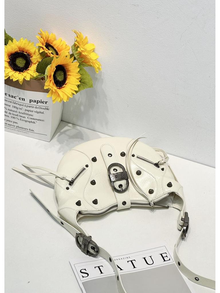 Женская сумка-мессенджер через плечо и подмышки из вощеной кожи для мотоциклистов высокого качества, вместительная