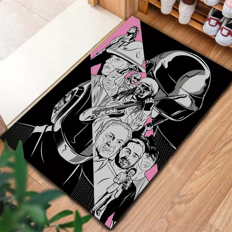 Daft Punk Carpet Rug for Living Room Bedroom Home Sofa Decoration,Kids play Nonslip Floor Mat