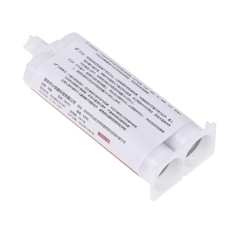 1 шт. Клей для удилища Эпоксидная смола для сборки Высокая адгезия 50 мл AB Прозрачный клей для удилищ Аксессуары Инструменты для рыбалки