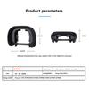 Наглазник Abs Eye Cup Окуляр Fda-Ep18 Видоискатель Eye Cup Fdaep18 Для Sony A7Rm3 A7Rm2 A7Rm4 A7Sii A7Ii A9 A7Iii A9Ii A7R2 A7R3 A7R5