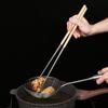 Stainless Steel Chopsticks, Long Chopsticks, Fried Noodles, Hot Pot, Chinese Chopsticks, Reusable Metal Chopsticks, Tableware