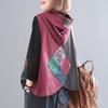 Vest Plus Size Ethnic Style Ladies Denim Vest Hooded Wear with Button Casual Waistcoat In Spring and Summer