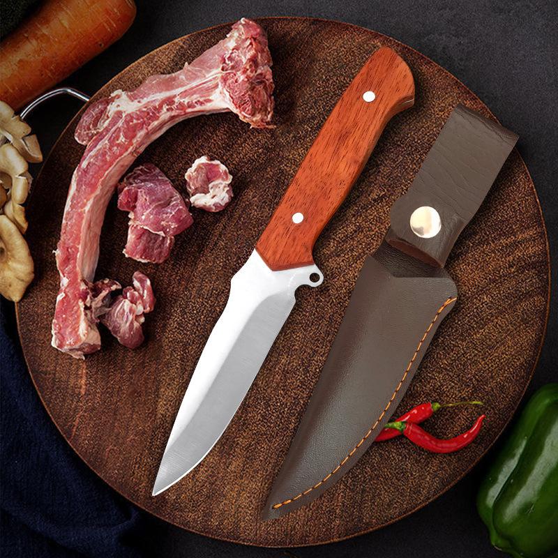 Stainless Steel Boning Knife Kitchen Utility Meat Cleaver Table-knife Chef Peeling Fruit Barbecue Cutter Fishing Knife
