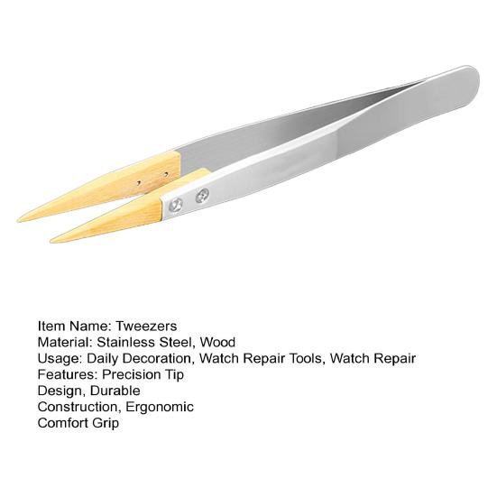 Прецизионные антимагнитные пинцеты с острым носом. 27 Тип Пинцеты для ремонта электроники без царапин Инструмент для ремонта очков