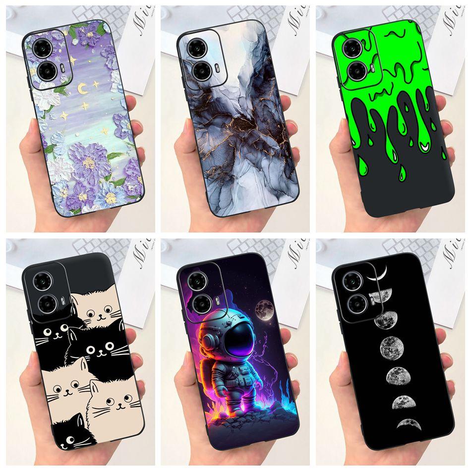 2024 New Design Phone Case For Motorola Moto G24 G34 Soft Black Silicon Protective Cover For MOTO G24 G34 4G 5G Phone Bumper