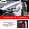 Для Mazda 3 6 CX 3 CX 5 CX 9 HD автомобильная защитная пленка для фар черная пластиковая прозрачная TPU наклейки автомобильные аксессуары