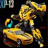 Игрушки-трансформеры Barricade XP15 Prowl XP-15 Модель Optimus Commander XP14 XP10 Робот Bumble bee XP13 Фигурка-трансформер