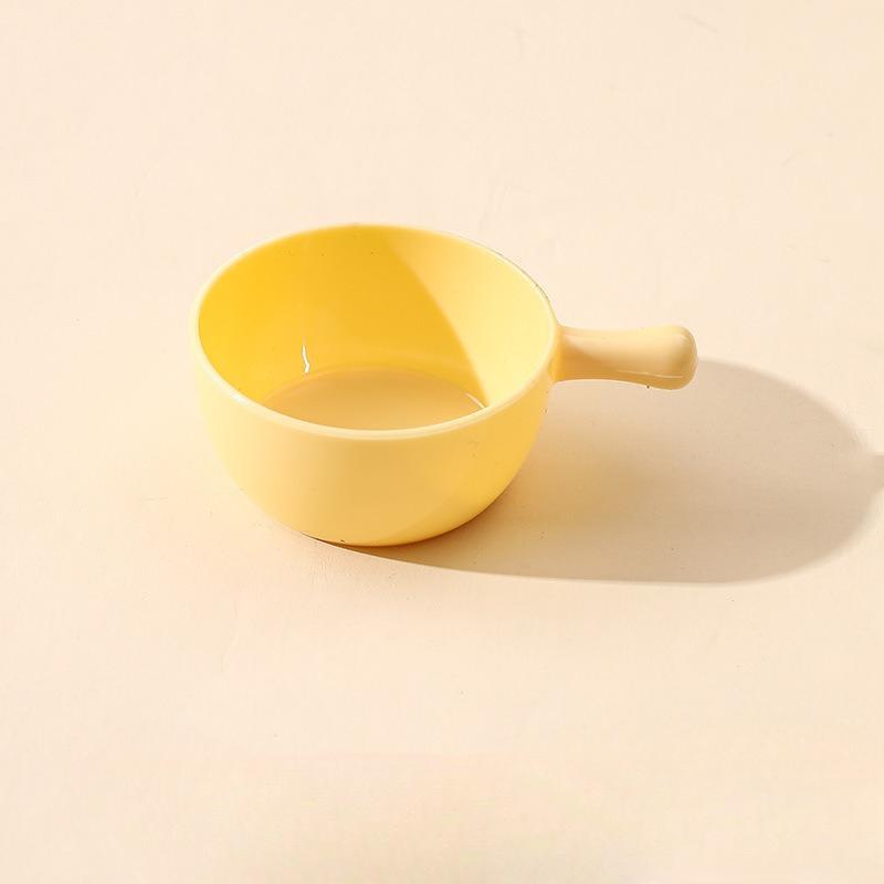 Мини тарелка для приправ, Бытовая маленькая тарелка для соуса, Пластиковая маленькая тарелка с ручкой, Тарелка для приправ для хот-пота и салата