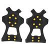 2PCS 10 Teeth Crampons Outdoor Snow Climbing Crampons Anti Slip Shoe Spikes Ice Crampons for