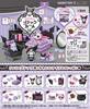 Rement Sanrio Gothic Room 1BOX Приблизительно В115 x Ш70 x Г50 мм Изготовлен из ПВХ АБС Куроми,
