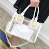 Transparent Clear Totes Bags Summer Shoulder Messenger Bag  The Water-Sprinkling Festival