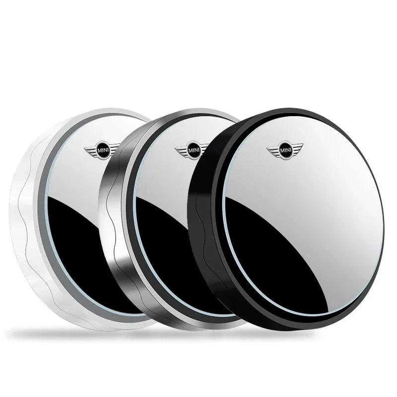 2pc Car Round Frame Blind Spot Mirrors For Mini Cooper JCW Works R56 R50 F54 F55 F56 F57 F60 R52 R53 R55 R57 R58 R59 Accessories