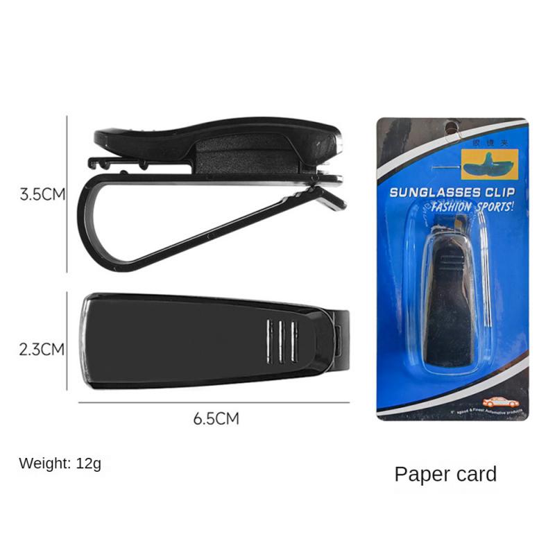 1/2 шт. Козырек от солнца, зажим для хранения карт и купюр, прочный, изысканный, мини, нелегко упасть, для салона автомобиля, зажим для солнцезащитных очков, универсальный, практичный