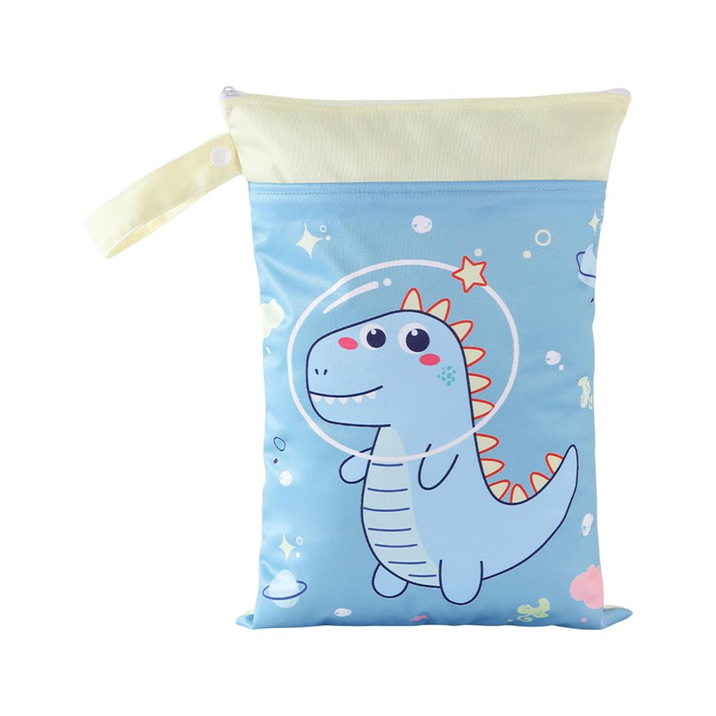 Водонепроницаемая сумка для хранения на молнии двойного назначения для влажного и сухого использования, милая сумка для хранения одежды