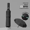 72-Bone Automatic Reverse Folding Umbrella - Oversized, Dual-use for Sun and Rain, Unisex