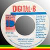 7inch Record GEORGE NOOKS - Greatest Love NONE Digital-B 1997 Jamaica Reggae, Ska & Dub Used