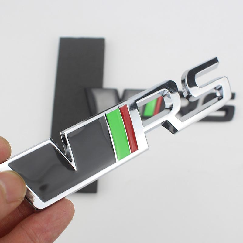 VRS автомобильная трехмерная металлическая наклейка индивидуальная автомобильная трехмерная хвостовая этикетка автозапчасти наклейка для украшения автомобиля