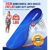 NEUPU 240+lbs Heavy Duty High Arch Support Orthotic Insoles for Plantar Fasciitis Pain Relief - For Men  Women  Work Boots  Shoes