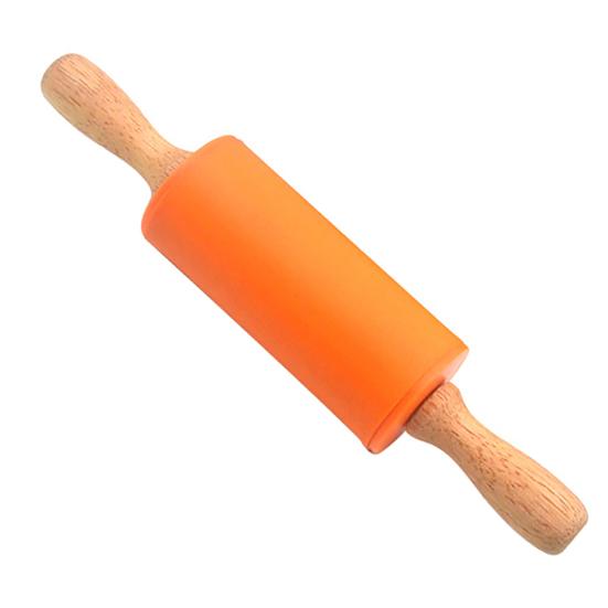 Скалка для печенья, пиццы, антипригарное тесто, ролик для выпечки печенья, силиконовый инструмент