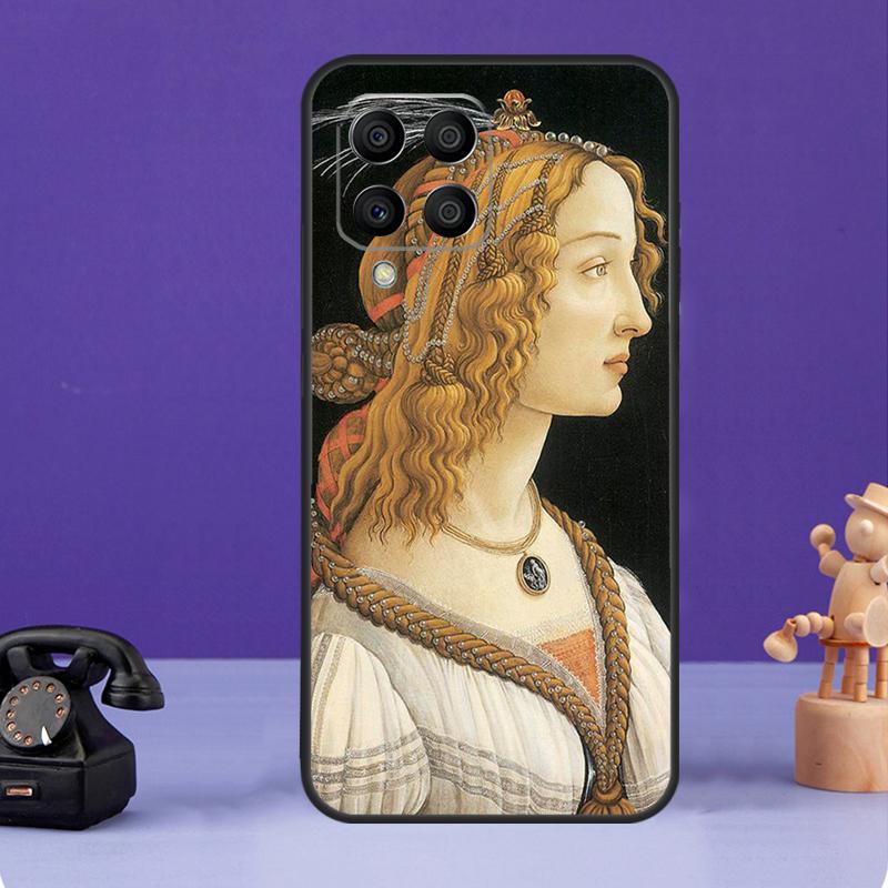 Сандро Боттичелли Искусство эпохи Возрождения Чехол для Samsung Galaxy M31 M51 M21 M30s M20 M14 M34 M54 M12 M32 M52 M13 M23 M33 M53 M55