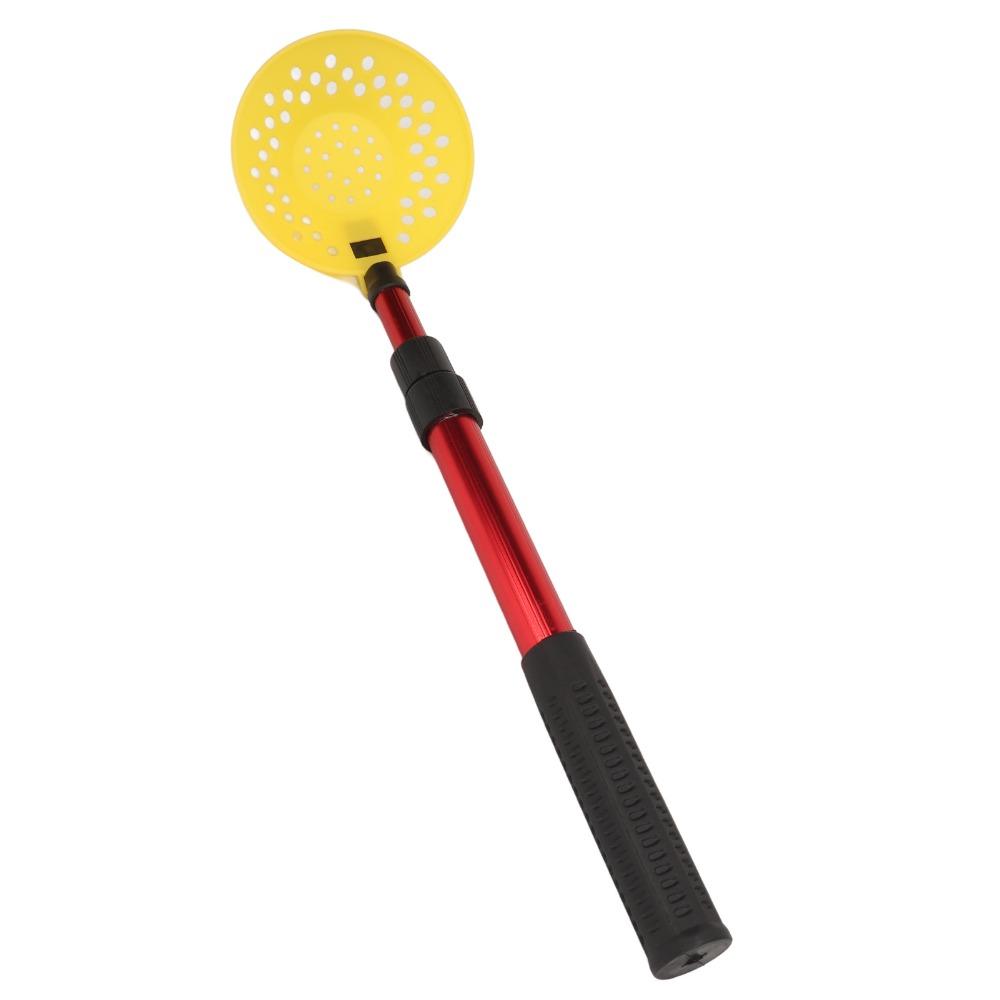 Retractable Ice Fishing Skimmer Scoop Adjustable Length Fishing Scoop Winter Fishing
