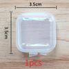1/10/30PCS Mini Boxes Rectangle Transparent Plastic Jewelry Storage Case Container Packaging Box For Collecting Small Items Box