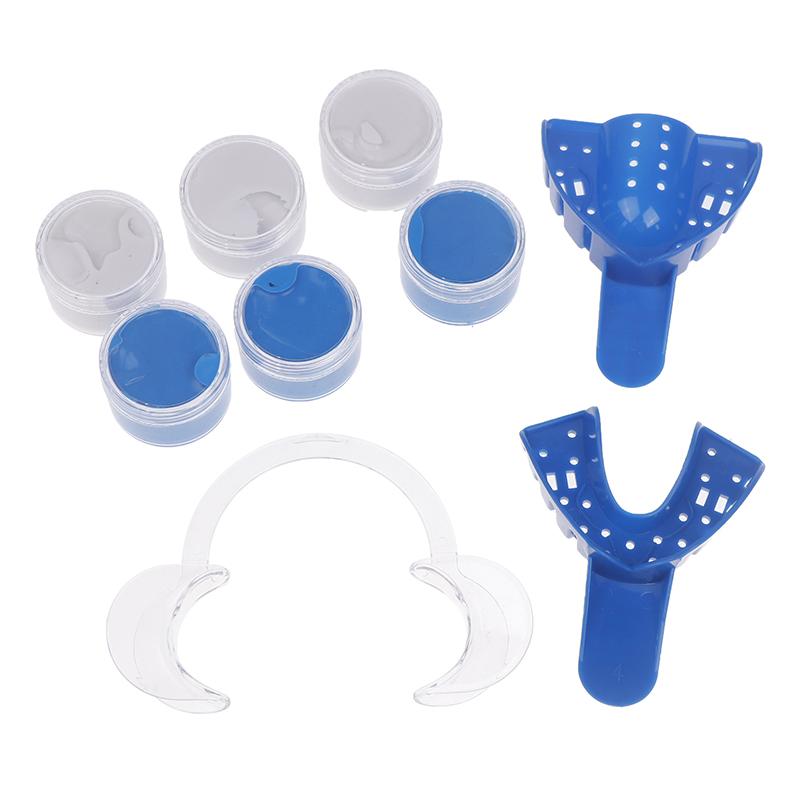 Dental Impression Material Putty Molding Kit Clinic Use Silicone Putty Dental Impression Trays Kit