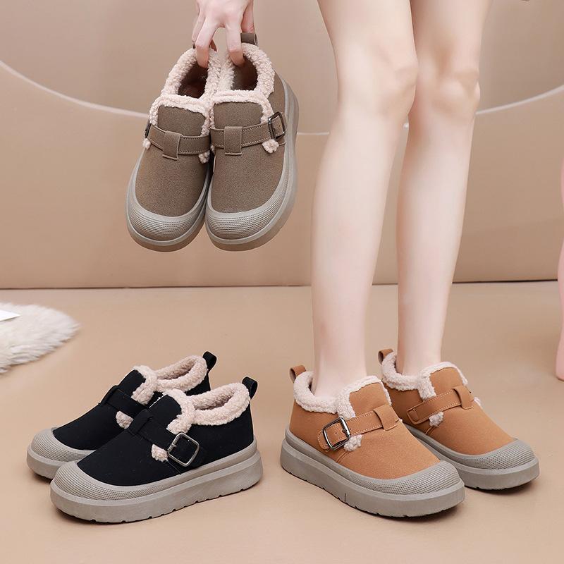 Женские ботинки Повседневная зимняя обувь для женщины Меховая обувь Зимние ботильоны Ботильоны Зимние ботинки Сохраняют тепло Обувь Женская