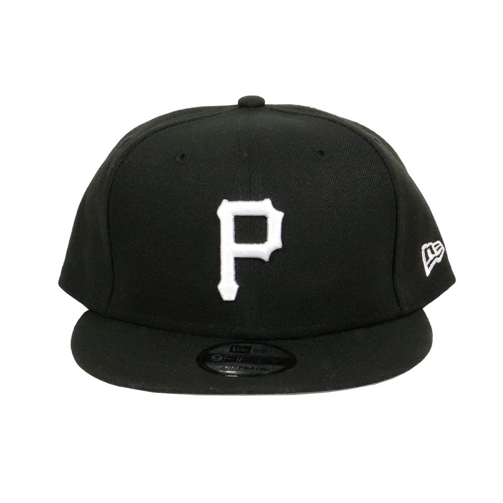 Кепка NEW ERA 9FIFTY Major League PITTSBURGH PIRATES черная x белая черная x белая 11591015 Свободный размер [New Era] Мужская [Товар]
