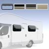Окно RV выдвижное L1000 H500мм со шторкой от солнца угол открытия 75° акриловое стекло защита от УФ алюминий