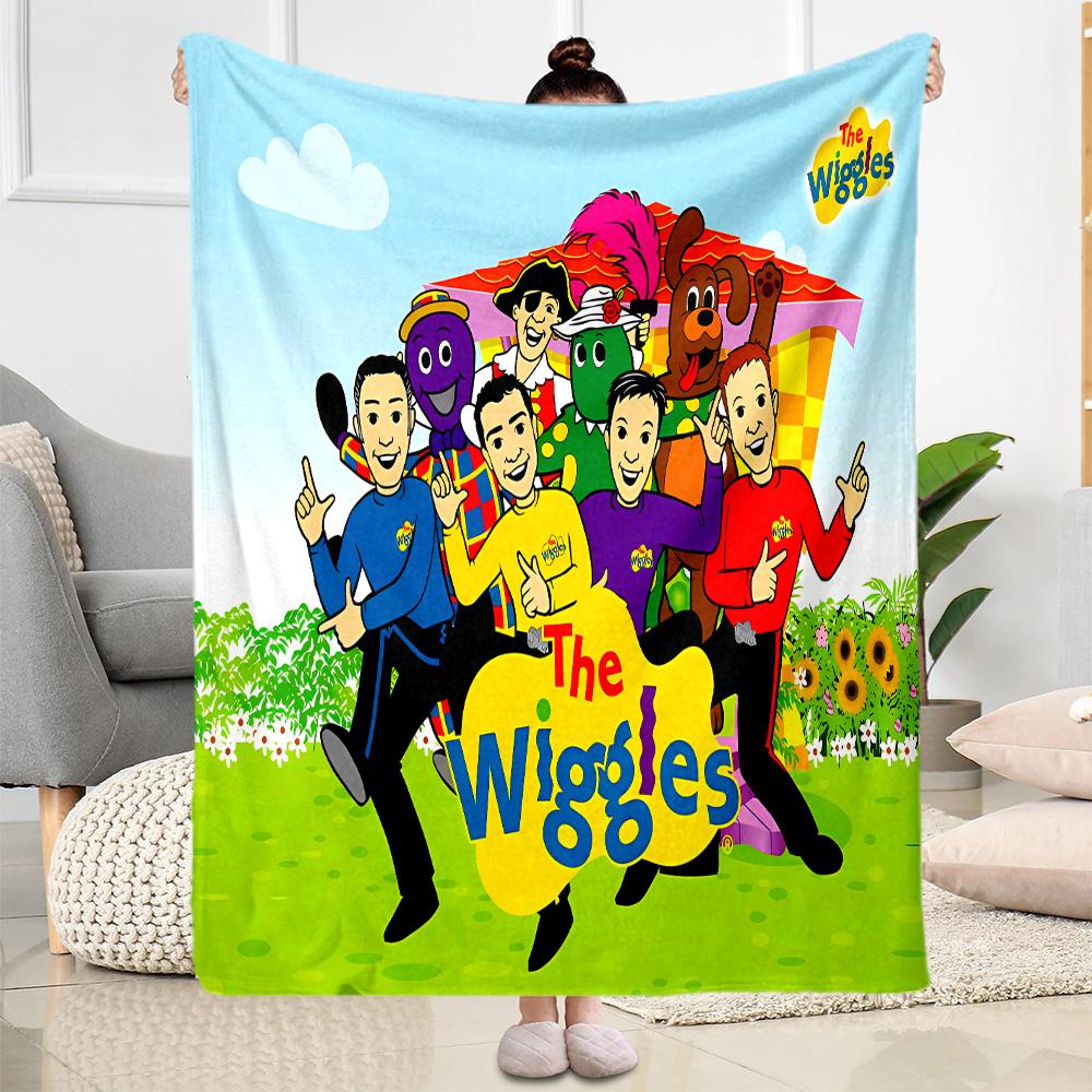 Colorful Creativity Show Blanket Ultra-Soft Perfect for Livingroom Bedding Sofa All-Season Use Digital Print Perfect Gift for Relatives and Friends