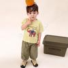 LUSON Boy Toddler Graffiti Short Sleeve T-Shirt