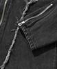Libere Denim Biker Jacket / Black