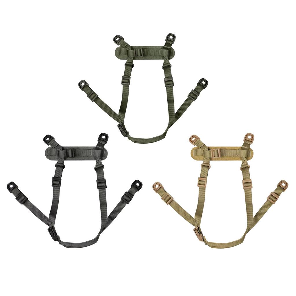 Подбородочный ремень шлема Легко установить Регулируемый с крепежными винтами для Ach