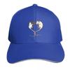 I Love Rats Baseball Cap Cotton Twill Breathable Contrast Two Tone Brim Snapback Flat Bill
